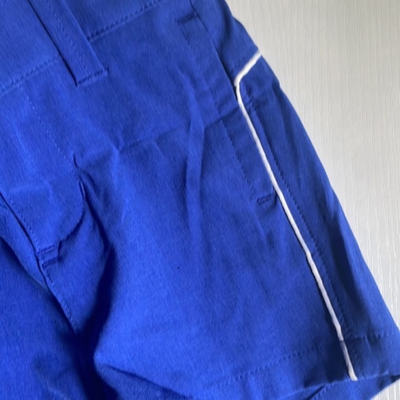 Janie and Jack Cobalt Blue Shorts and Grey Play On Baby Boy Tee Shirt Size 6-12M - Picture 4 of 11